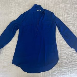 New York & Company Royal Blue blouse